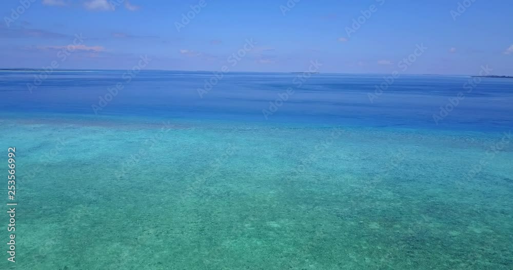 Untouched and beautiful pristine Sri Lanka sea, endless turquoise ocean aerial descending shot 4k Untouched and beautiful pristine Sri Lanka sea, endless turquoise ocean aerial descending shot 4k