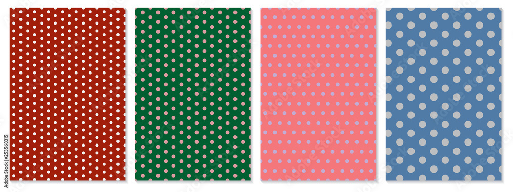 Polka dot pattern vector. Baby background. Polka dot pattern vector. Baby background.