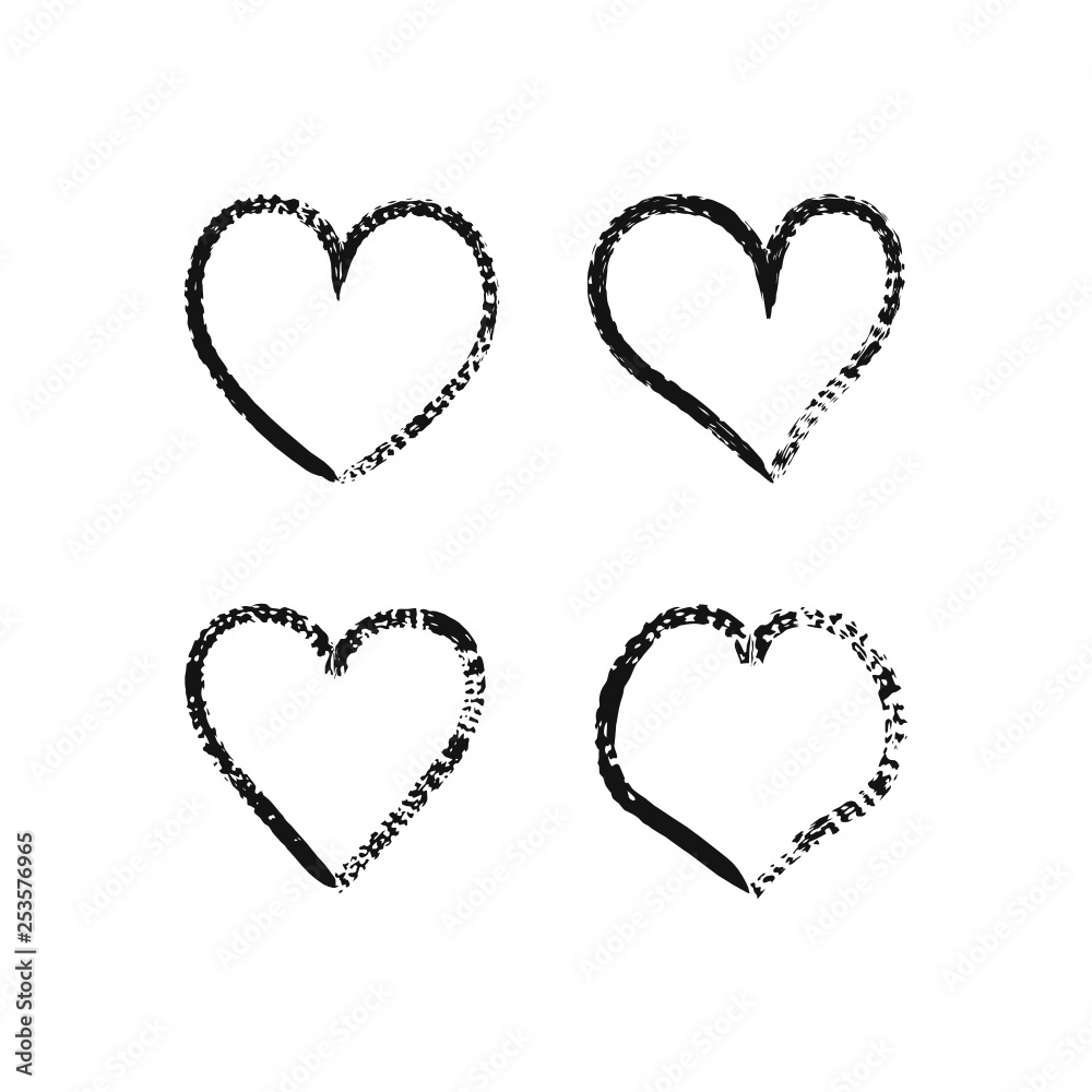 Abstract heart pattern Abstract heart pattern