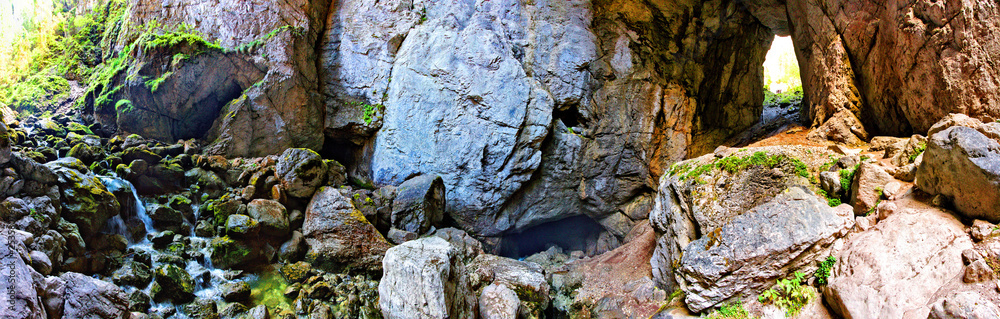 Cetatile Ponorului cave panorama, Apuseni Mountains, Romania