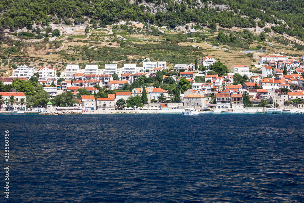 Croatia, sea view, Brac island