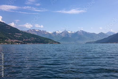 Como lake landscape  Italy  Lombardy