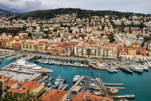 Fototapeta Naklejka Na Ścianę i Meble -  Hafen von Nizza, Frankreich