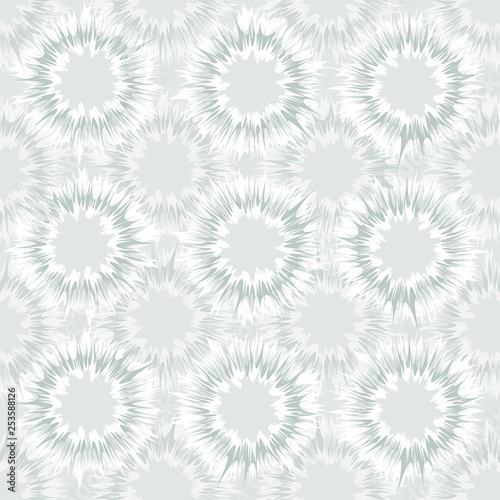 Tie dye all over light gray seamless vector pattern tile