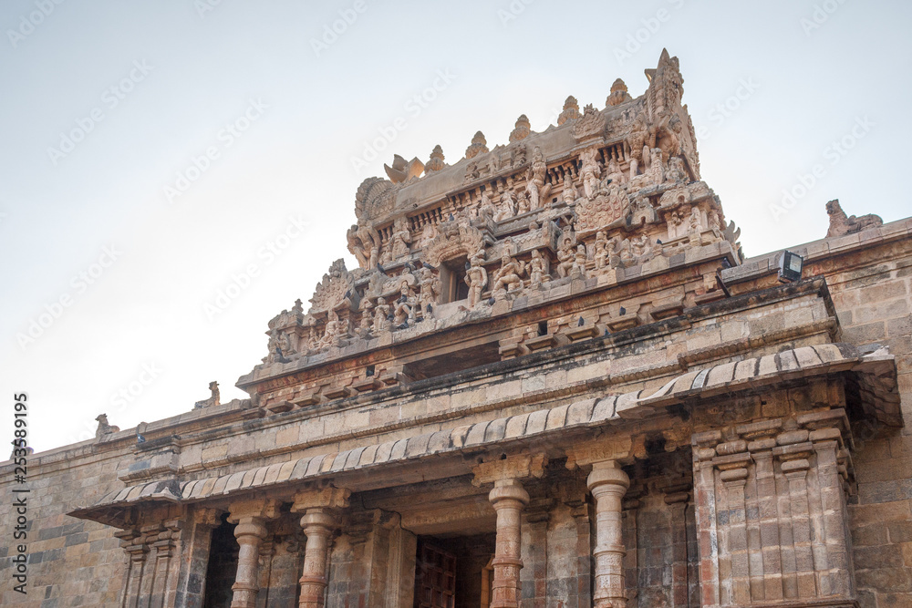 Airavateswara temple constructed by the Rajaraja Chola II in the 12th century AD. The temple is a recognised UNESCO World heritage monument Kumbakonam,Darasuram,Tamilnadu,india