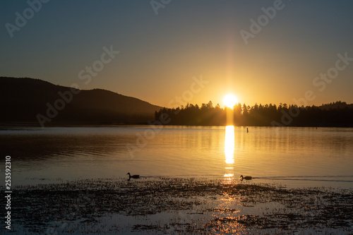 Lakeside Sunset