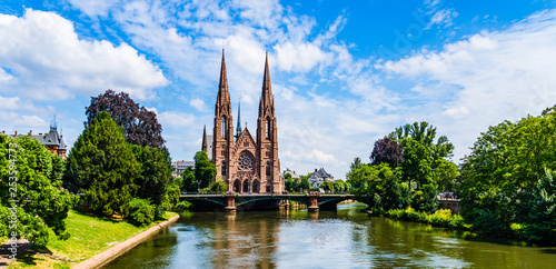 St. Paul's Church in Strasbourg, Alsace, France