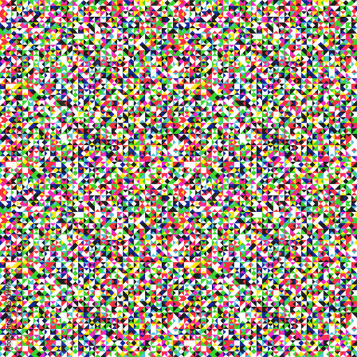 Abstract Vaporwave Background Of Color Pixel Mosaic.