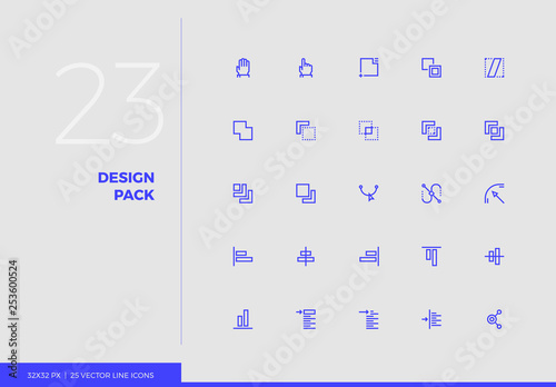 Vector Line Icons Design Pack