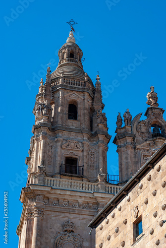 Beautiful view of Clerecia in Salamanca