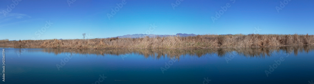 Channel off the Colorado River in Arizona. Channel off the Colorado River in Arizona.
