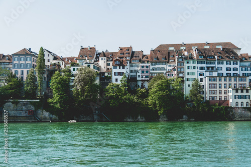 Streets and buildings of Basel, Switzerland