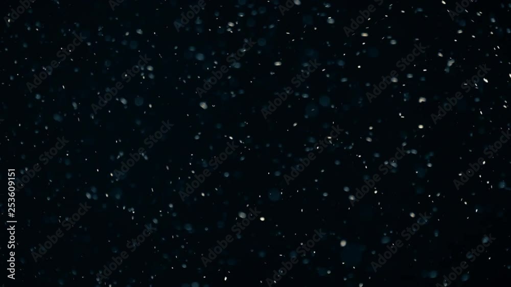 Natural Organic Dust Particles Floating On Black Background. Dynamic Dust Particles Randomly Float In Space With Fast And Slow Motion. Shimmering Glittering Colored Particles With Bokeh In The Air. Natural Organic Dust Particles Floating On Black Background. Dynamic Dust Particles Randomly Float In Space With Fast And Slow Motion. Shimmering Glittering Colored Particles With Bokeh In The Air.