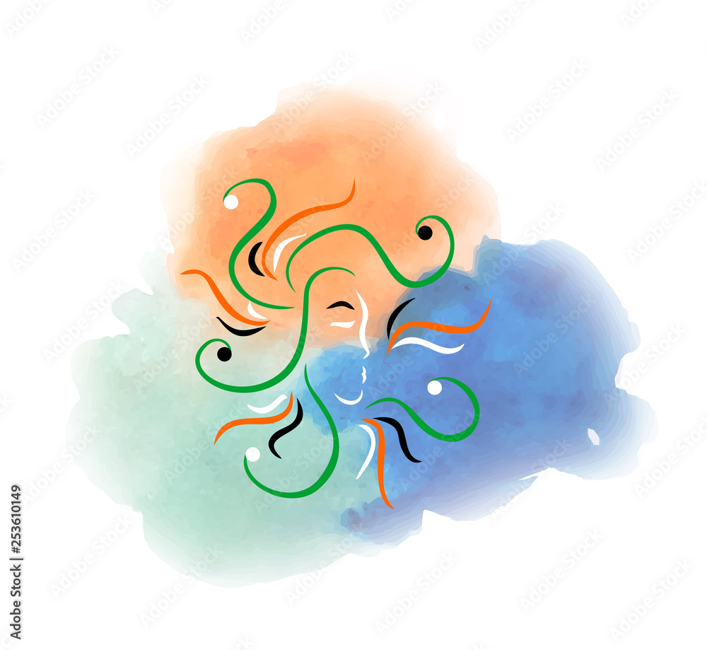 Obraz premium beautiful and original image of the zodiac sign.