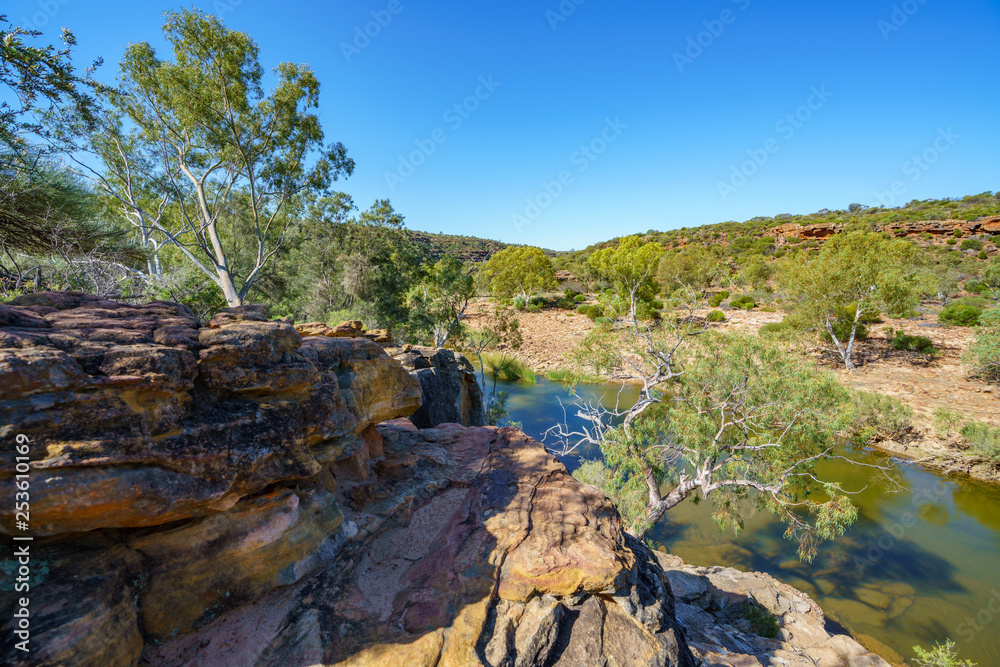 murchison river from ross graham lookout, kalbarri national park, western australia 16