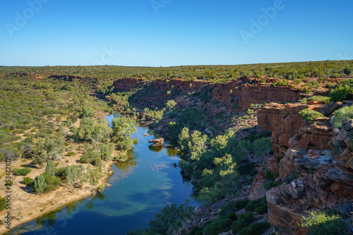murchison river from hawks head lookout  kalbarri national park  western australia 16