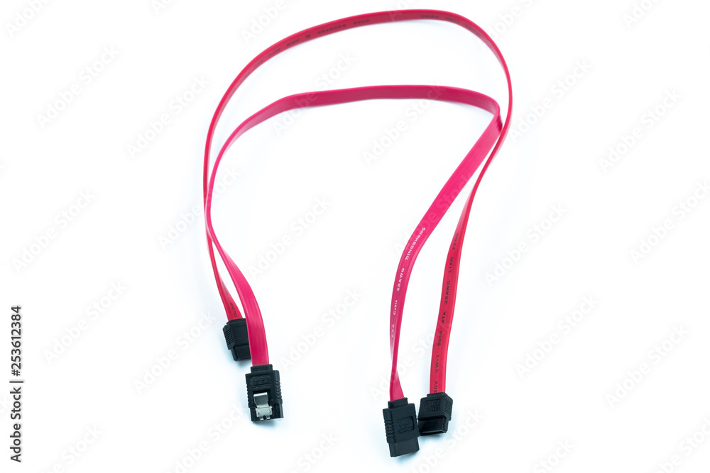 Kabel SATA SSD Stock Photo | Adobe Stock