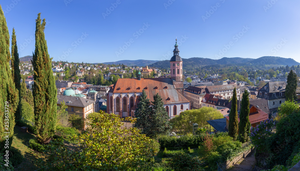 Panoramic of Baden Baden
