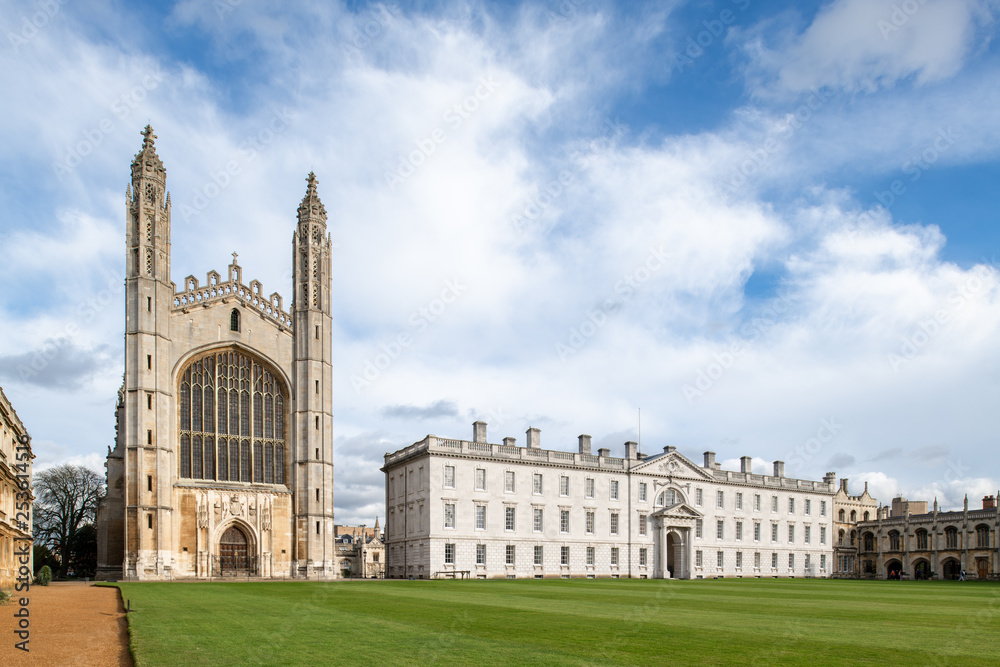 The famous King's College in Cambridge, UK