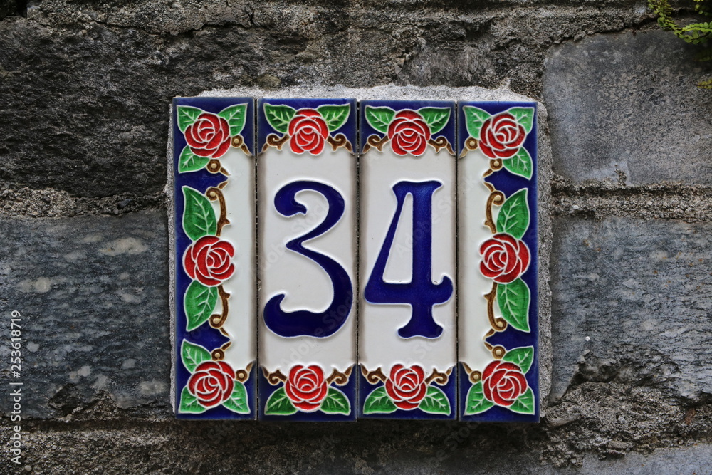 Fototapeta premium Number 34