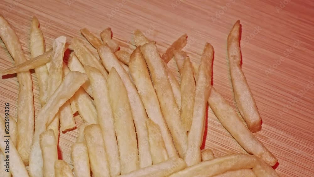 French fries shot in high dynamic range French fries shot in high dynamic range