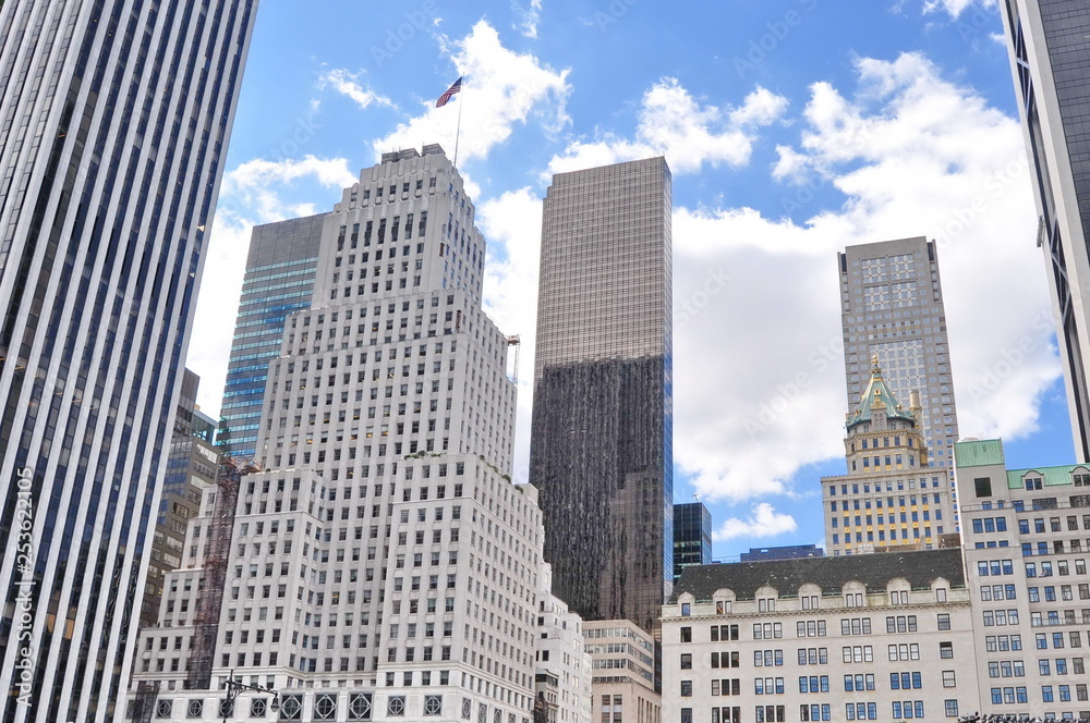 Fototapeta premium Skyscrapers in New York City, USA