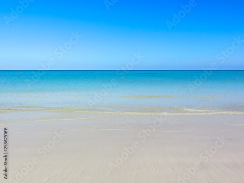 Beautiful landscape of Isla de Holbox  Mexico