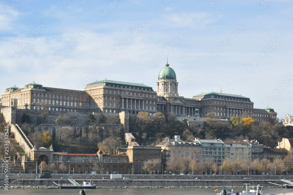 Fototapeta premium Buda Castle in Budapest, Hungary