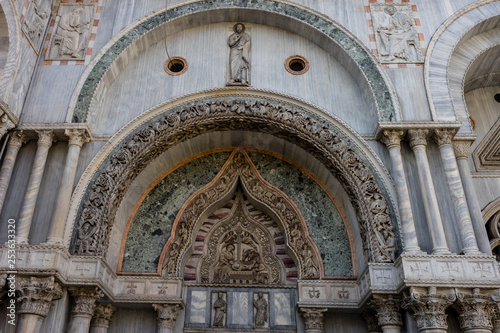 Italy, Venice, Saint Mark's Basilica, LOW ANGLE VIEW OF A BUILDING