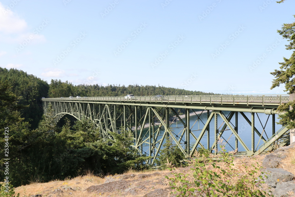 Fototapeta premium Steel bridge