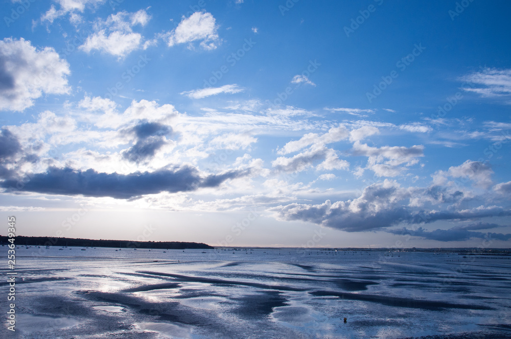 Fototapeta premium Poole harbour sunset