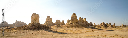 Beautiful Rock formations of Trona Pinnacles  photo