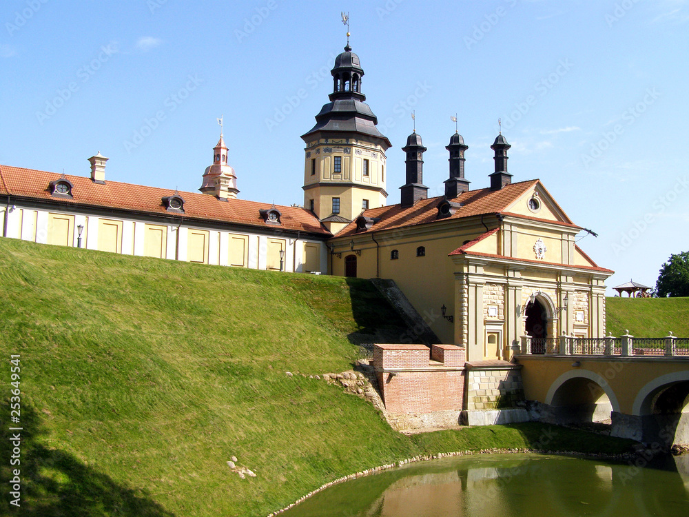 Nesvizh castle of the Radziwill family. Belarus