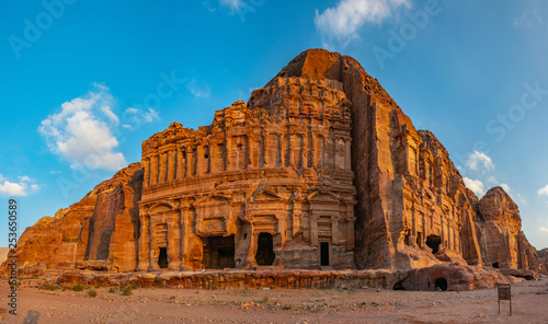 Corinthian and Palace tombs at petra, Jordan