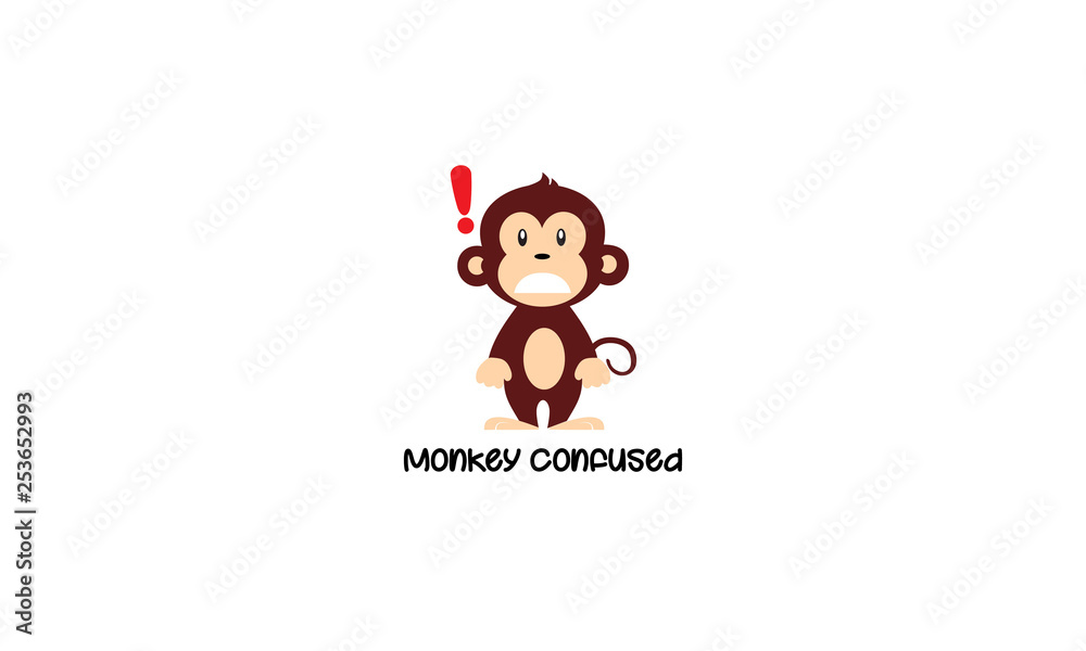 Monkey Confused Monkey Confused