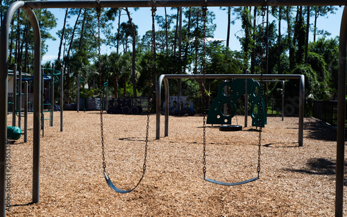 Swings at the park