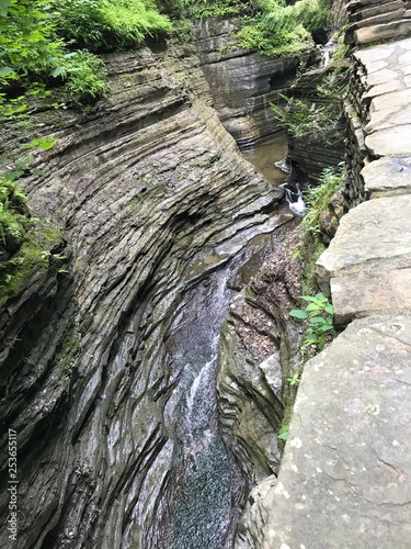 waterfall in forest