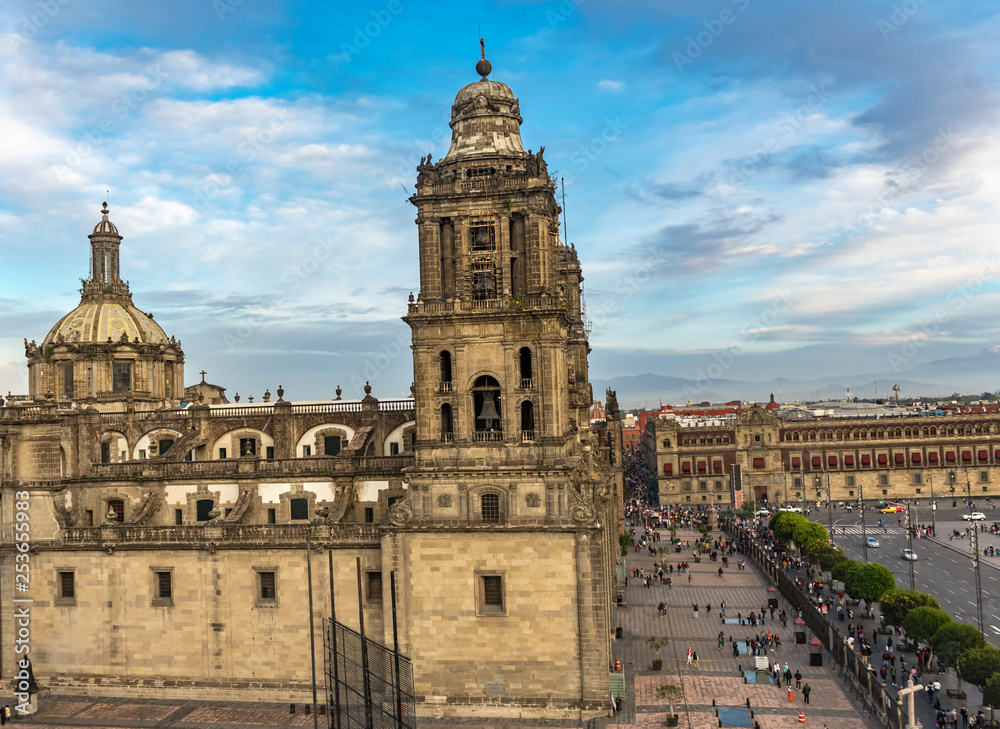 Metropolitan Cathedral Zocalo Mexico City Mexico