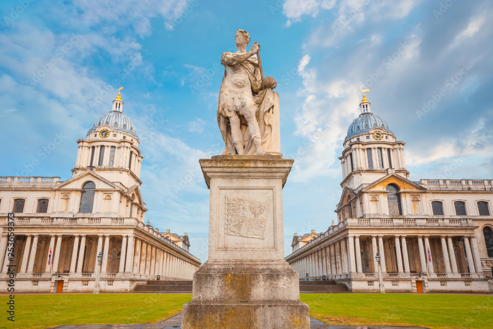 Obraz premium The Old Royal Naval College in London, UK