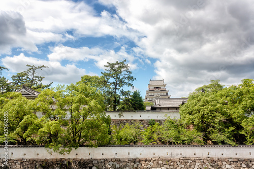 Historic Fukuyama Castle in Hiroshima Prefecture, Japan