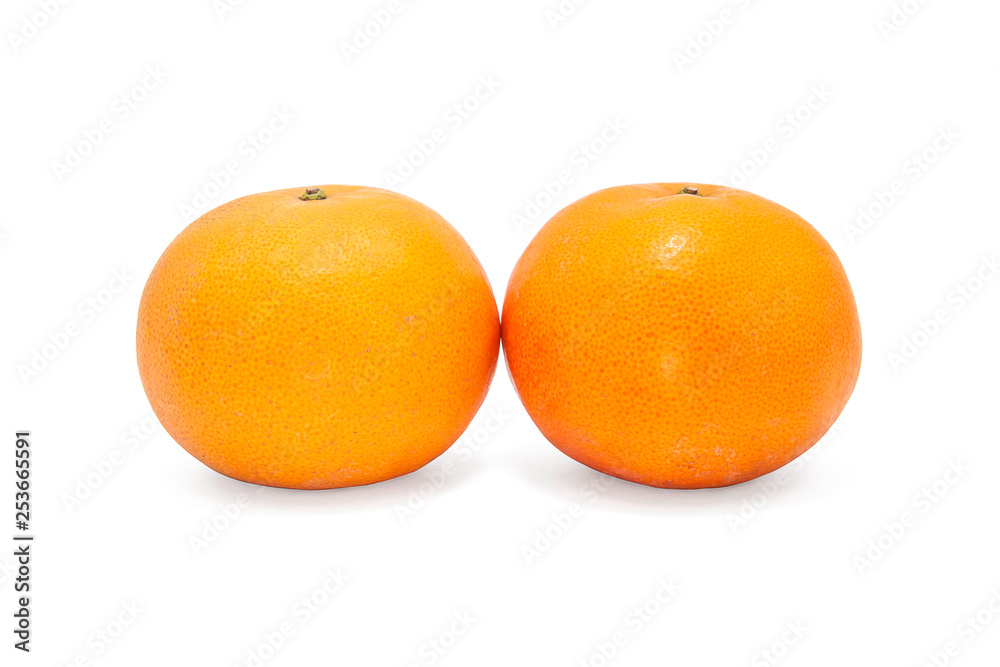 Orange fruit closeup isolated on white background Orange fruit closeup isolated on white background
