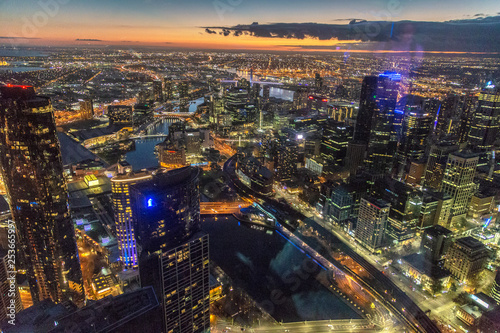 Wallpaper Mural Melbourne CDB Torontodigital.ca