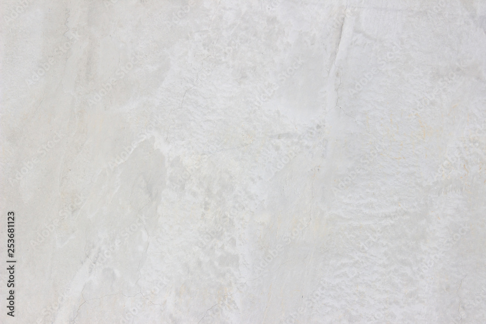Fototapeta premium White concreted wall for interiors texture background..