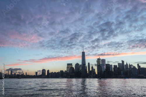 New York City Skyline At Dawn © DeLucia Digital