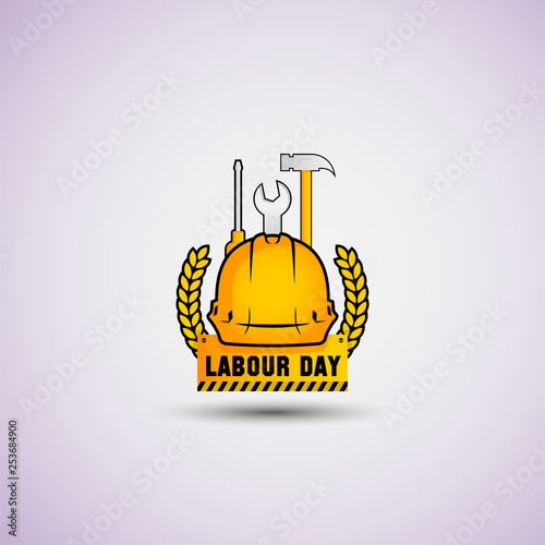 happy labor day vector illustration