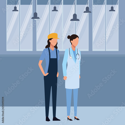 Jobs and professions avatar