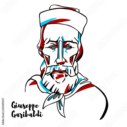 Giuseppe Garibaldi Portrait