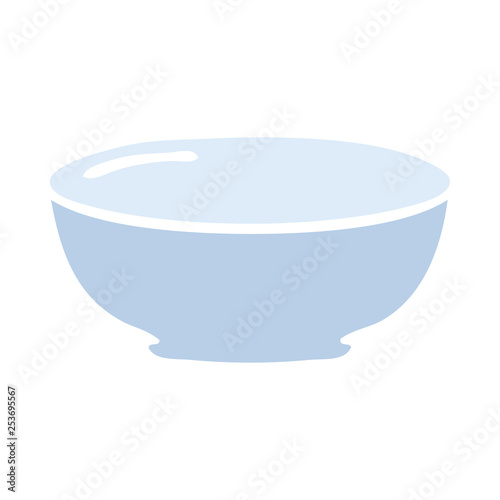 quirky hand drawn cartoon bowl