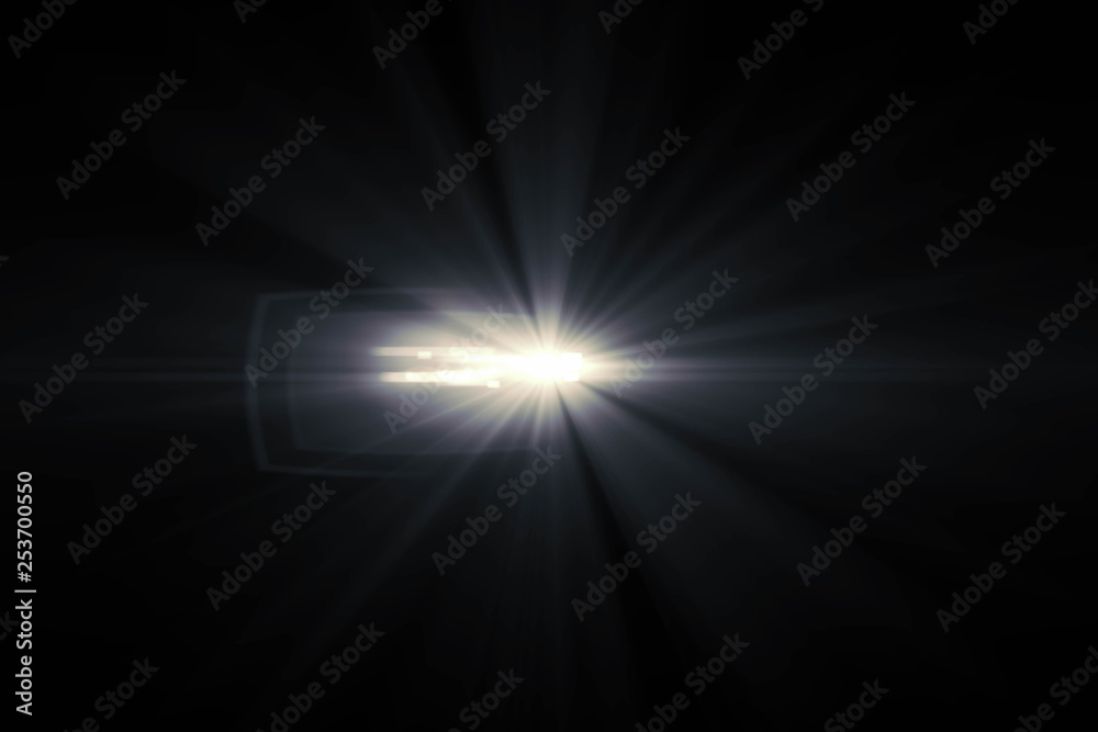 Obraz premium Abstract of sun with flare. natural background with lights and sunshine wallpaper.