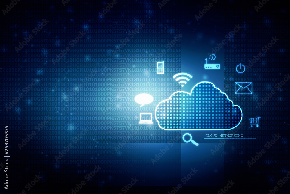 2d illustration technology background 2d illustration technology background